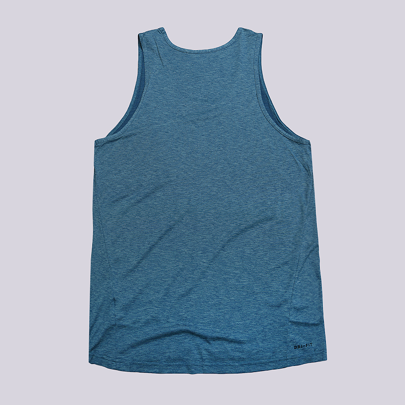 мужская синяя майка Nike Dri-FIT Breathe Vest 832825-407 - цена, описание, фото 3